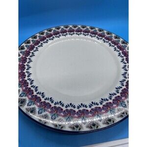 Prima Design Marcela Dinner Plate Floral geometric colorful 10.5”